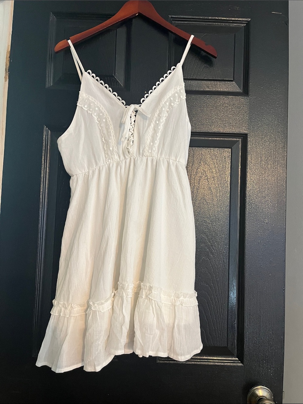 Summer white dress